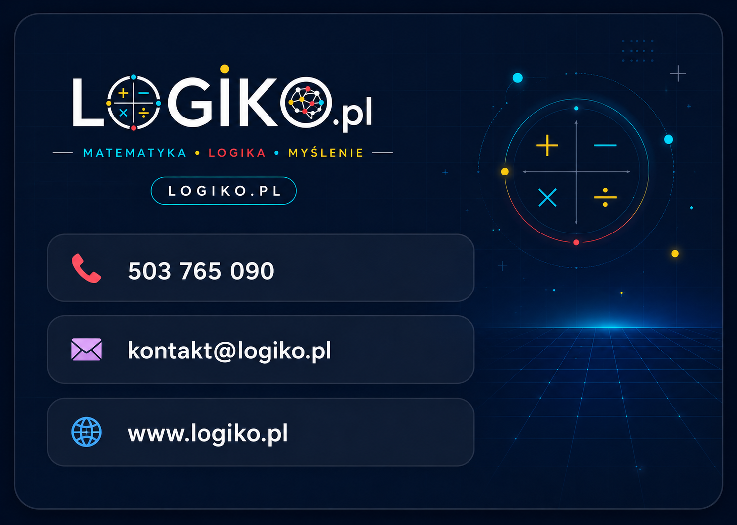 Kontakt LOGIKO.pl